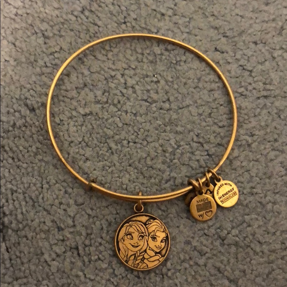 RARE Ana & Elsa Authentic Alex and Ani Bracelet